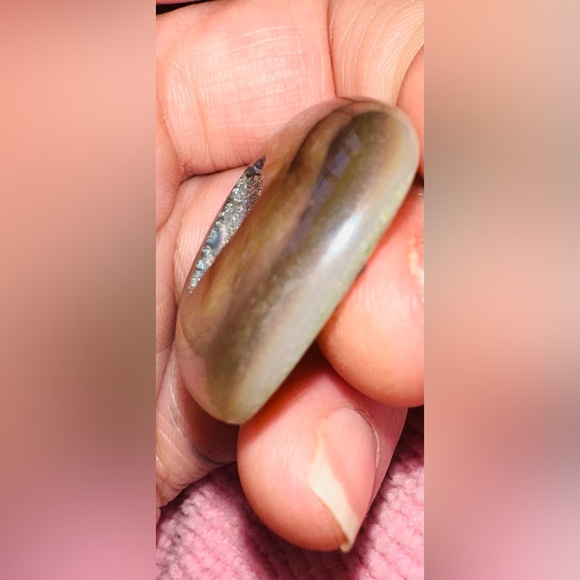 TITANIUM infused with pink’s purple yellow natural DRUZY for pendant making - Picture 6 of 8